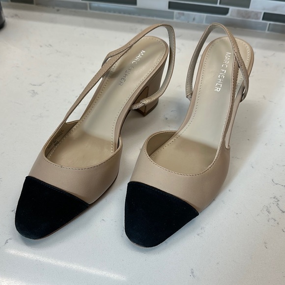 Marc Fisher Shoes - Marc Fisher Laynie Cap Tor Pump 7.5